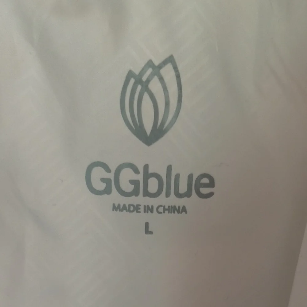 GGBlue Bright White Quilted Venus Vest, Size L - Picture 2 of 3